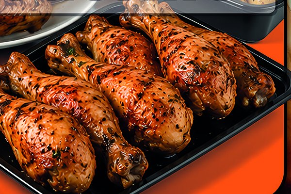 Pilons de poulet grillés